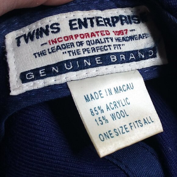 Vintage Twins Texas Rangers Snap Hat Cap Wool Blend - Picture 8 of 9